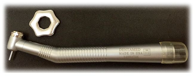 DentalMed - High Speed Handpiece - Push Button - 2 Holes (image for) DentalMed - High Speed Handpiece - Push Button - 2 Holes